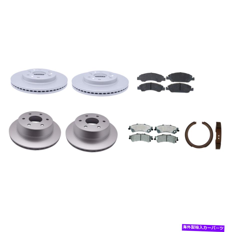brake disc rotor Acdelco Silver Front330mm Rear325mmブレーキキットディスクローターパッドシエラ用の靴 ACDelco Silver Front330mm Rear325mm Brake Kit Discs Rotors Pads Shoes For Sierra【並行輸入品】