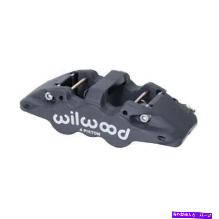 brake disc rotor ウィルウッド120-13287ブレーキキャリパーaero4ラジアルマウント4ピストングレー陽極酸化 Wilwood 120-13287 Brake Caliper Aero4 Radial Mount 4-Piston Gray Anodized【並行輸入品】