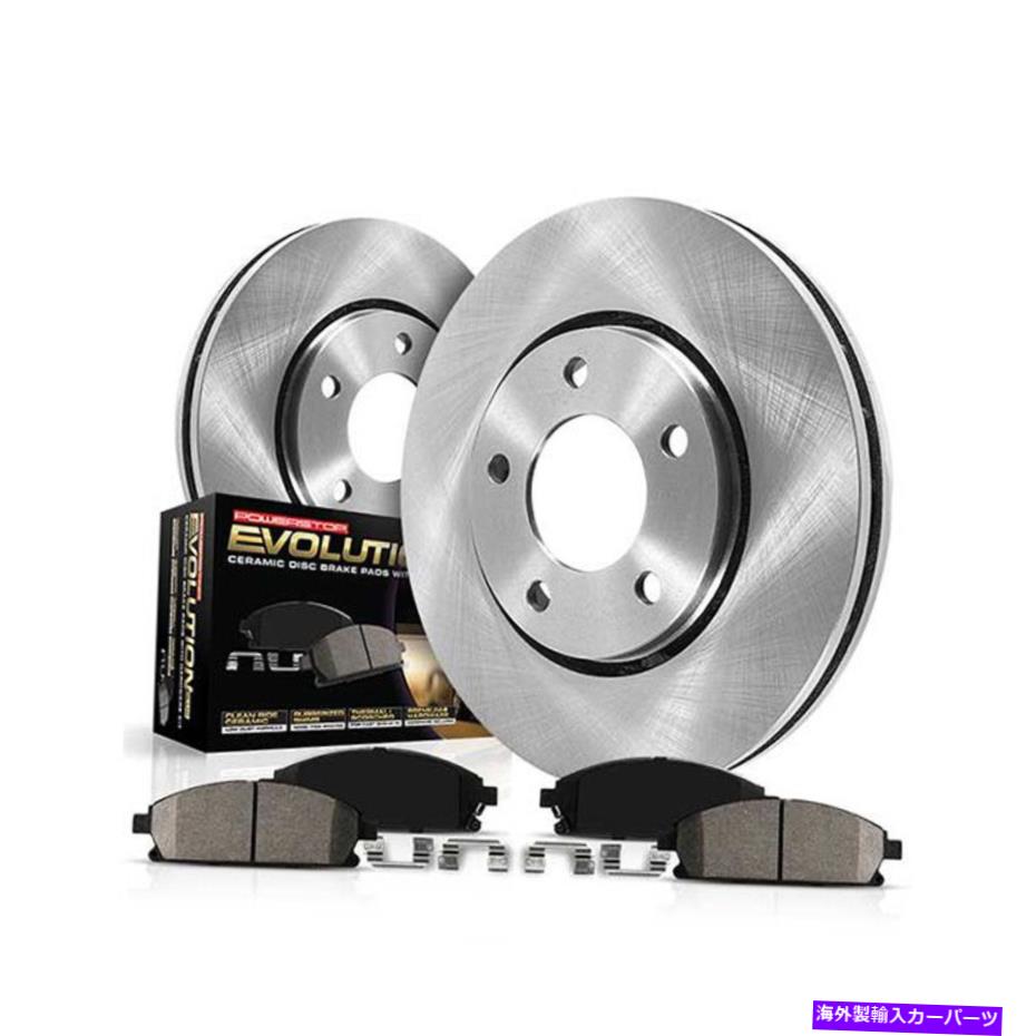 brake disc rotor PowerStop KOE8636 Z17ストック交換リアブレーキキットデュアルホイールラム3500 Powerstop KOE8636 Z17 Stock Replacement Rear Brake Kit for Dual Wheels RAM 3500【並行輸入品】