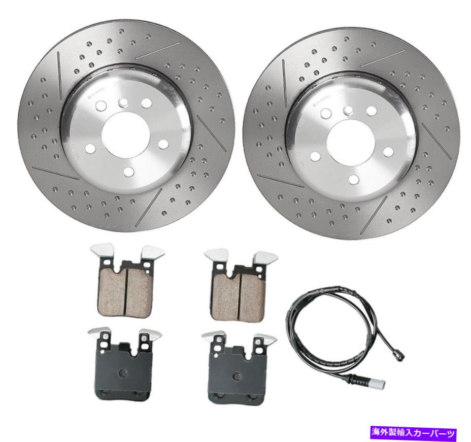 brake disc rotor Akebono Rear Brake Kit-BMW F30 F31 F33 F36 M SPORT用ユーロパッドスロットローター Akebono Rear Brake Kit - Euro Pad Slotted Rotors For BMW F30 F31 F33 F36 M Sport【並行輸入品】|Us Custom Parts Shop USDM