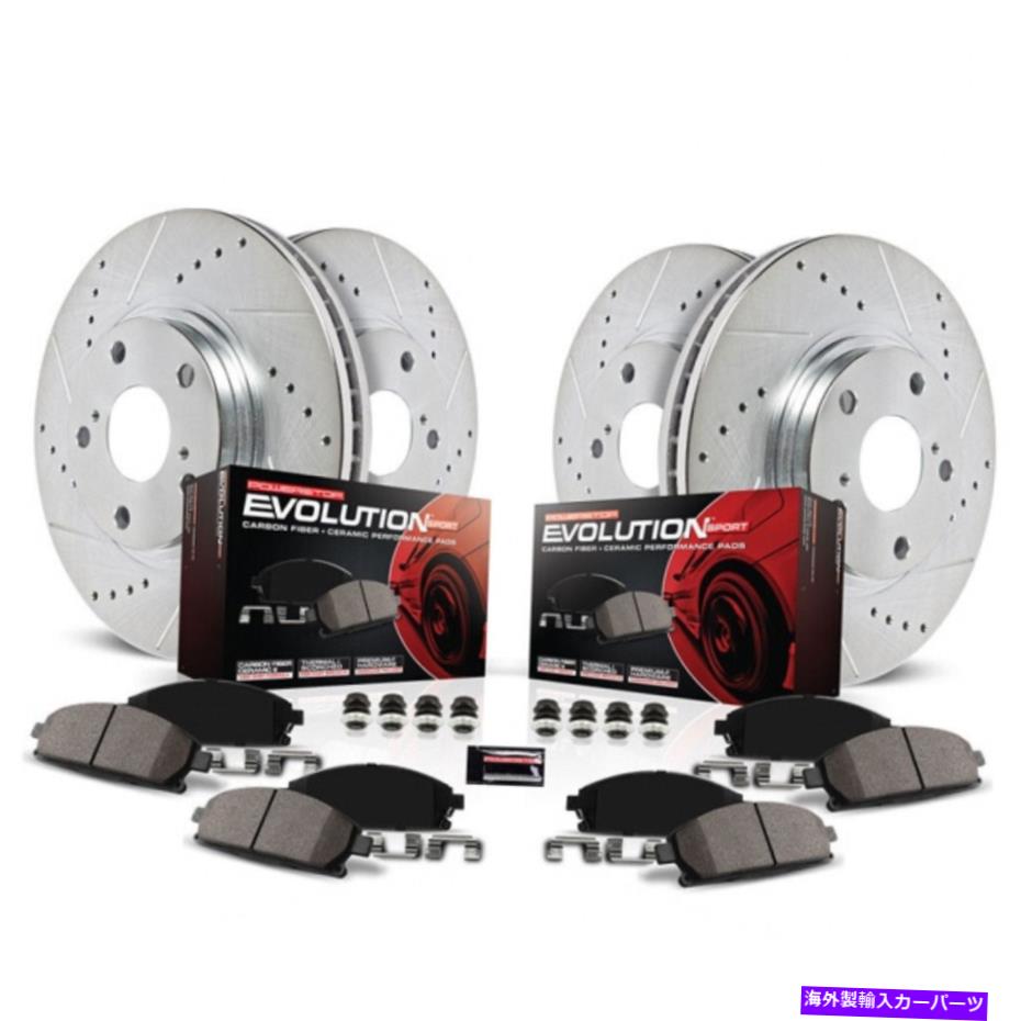 brake disc rotor Lexus CT200H 2011-2017フロント＆リアZ23エボリューションスポーツ用パワーストップブレーキキット Power Stop Brake Kit For Lexus CT200h 2011-2017 Front & Rear Z23 Evolution Sport【並行輸入品】｜Us Custom Parts Shop USDM