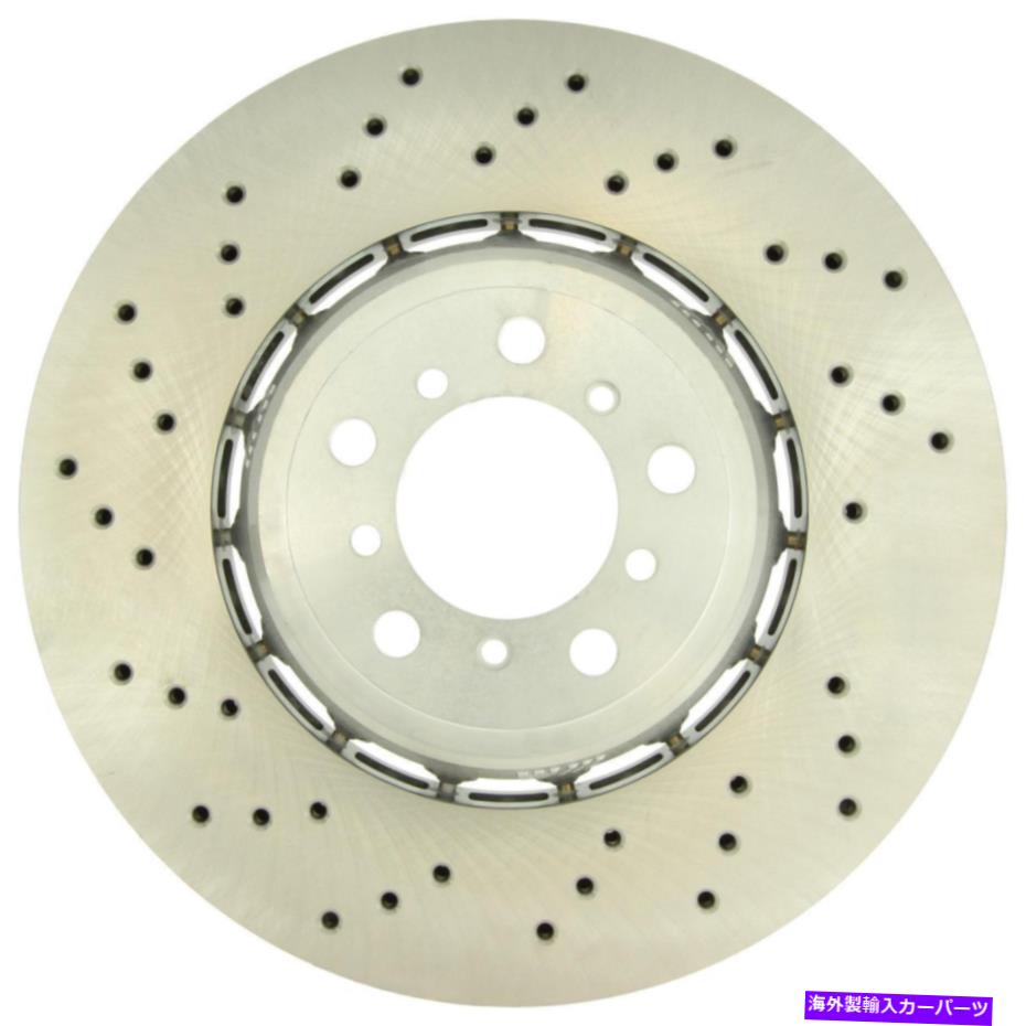brake disc rotor 中心部128.34163中心のプレミアムOEスタイルドリルブレーキローター Centric Parts 128.34163 Centric Premium OE Style Drilled Brake Rotor【並行輸入品】
