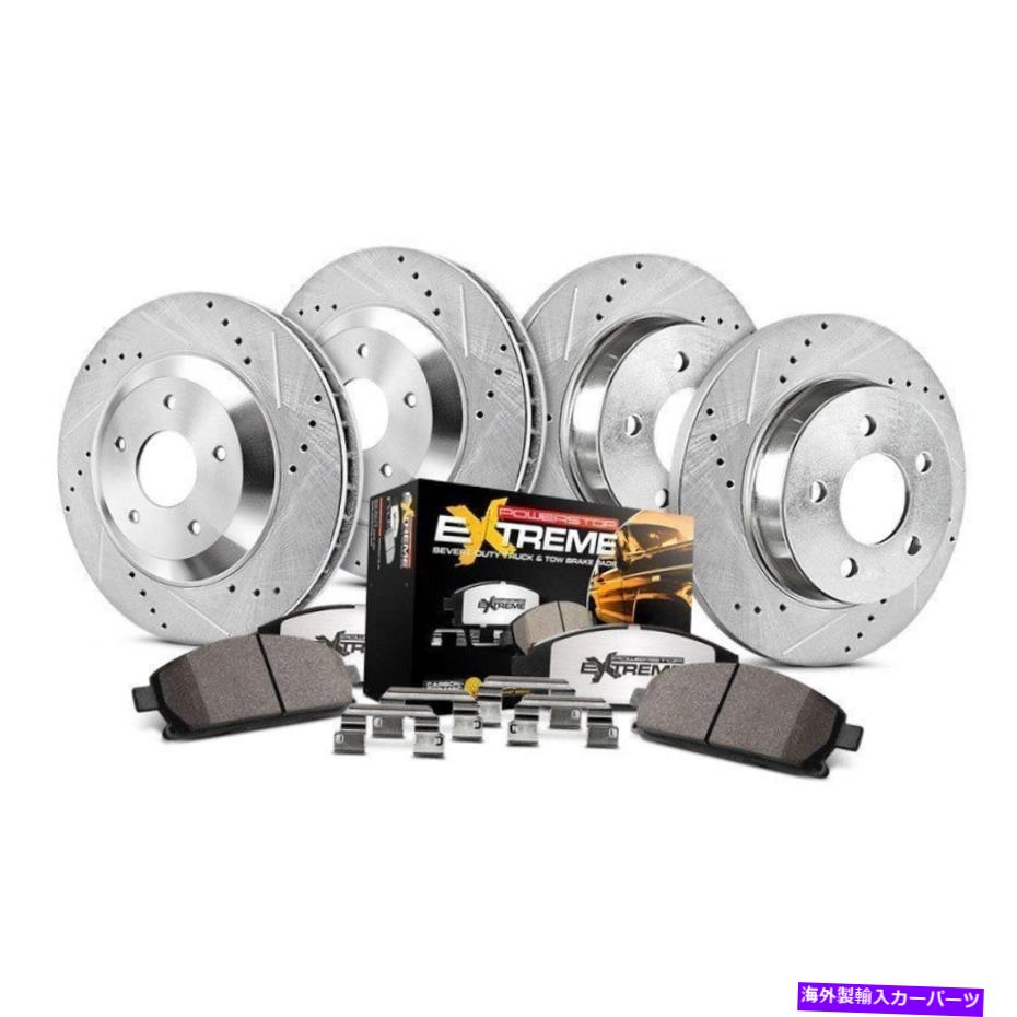 brake disc rotor Jeep Liberty 08-12ブレーキキットパワーストップ For Jeep Liberty 08-12 Brake Kit Power Stop 1-Click Extreme Z36 Truck & Tow【並行輸入品】