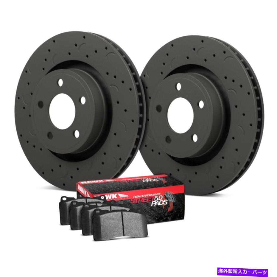 brake disc rotor シボレーカマロ15ブレーキキットタロンHPS 5.0ドリルとスロット付きフロントブレーキキットW For Chevy Camaro 15 Brake Kit Talon HPS 5.0 Drilled & Slotted Front Brake Kit w【並行輸入品】|Us Custom Parts Shop USDM