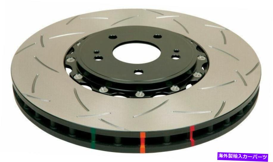 brake disc rotor 02-10 WRX / 13+ FR-S / 13+ BRZ用のDBAプレミアムフロントスロット5000シリーズ2ピース DBA Premium Front Slotted 5000 Series 2 Piece for 02-10 WRX / 13+ FR-S/13+ BRZ【並行輸入品】