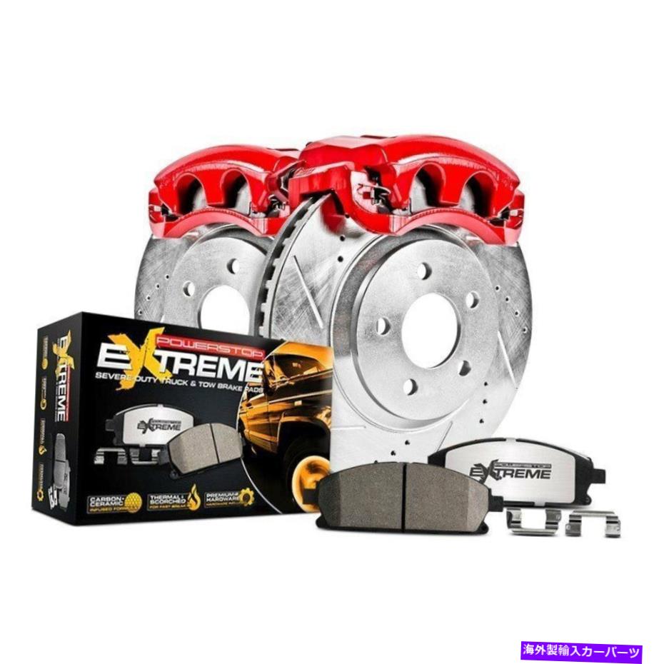 brake disc rotor フォードエクスプローラースポーツ01-03ブレーキキットパワーストップ1クリックエクストリームZ36トラック＆ For Ford Explorer Sport 01-03 Brake Kit Power Stop 1-Click Extreme Z36 Truck &【並行輸入品】