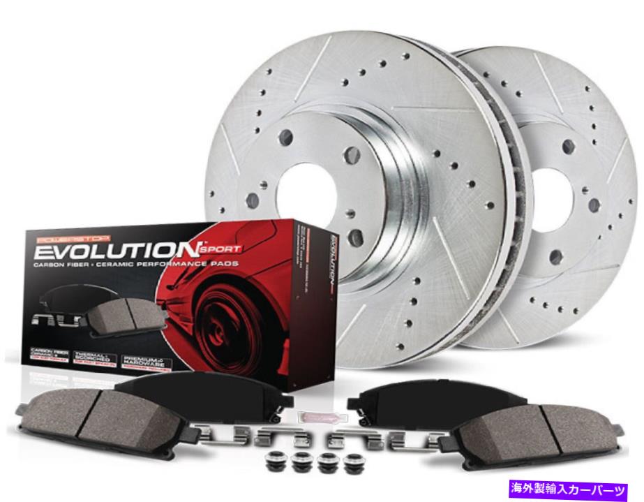 brake disc rotor PowerStop K5977ゴム化シムZ23エボリューションスポーツ12-18フォードフォーカス Powerstop K5977 Rubberized Shims Z23 Evolution Sport for 12-18 Ford Focus【並行輸入品】