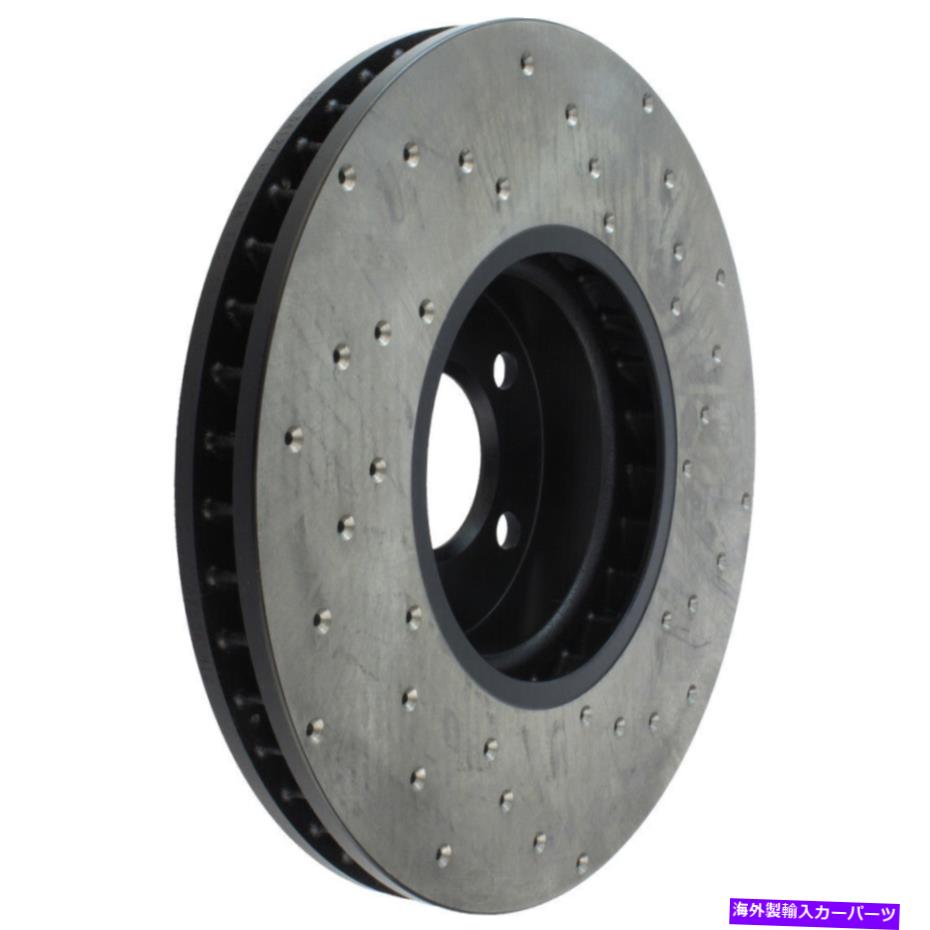 brake disc rotor ディスクブレーキロータースポーツクロスドリルフロント右ストップテック128.34127R Disc Brake Rotor-Sport Cross-Drilled Front Right Stoptech 128.34127R【並行輸入品】