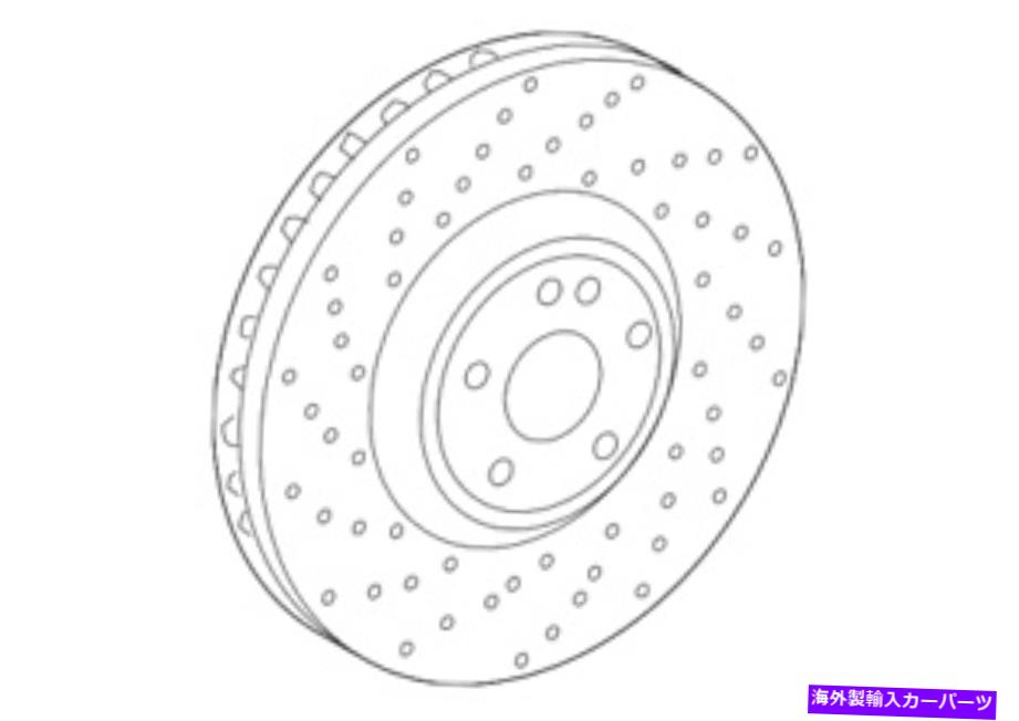 brake disc rotor 本物のメルセデスベンツローター463-421-00-00 Genuine Mercedes-Benz Rotor 463-421-00-00【並行輸入品】