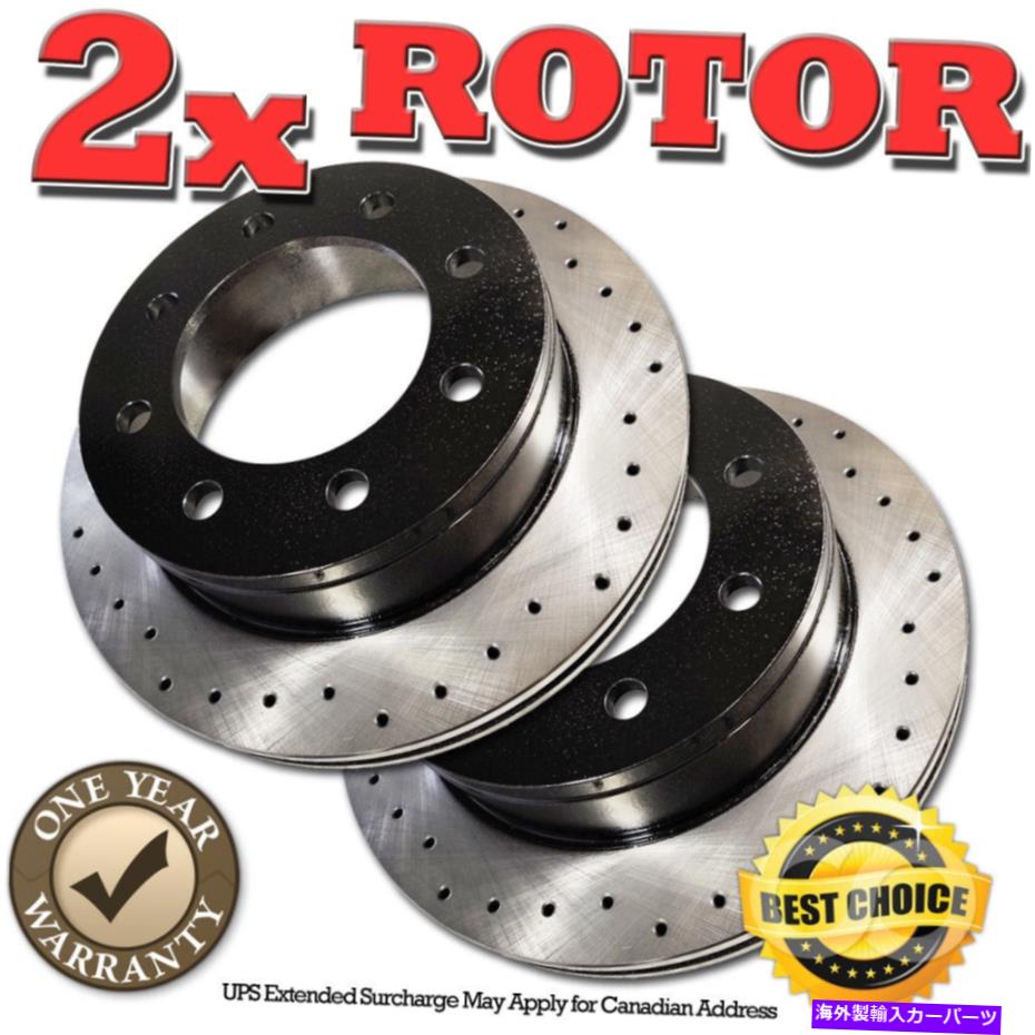 brake disc rotor RH0771 2003 2004 2005 Dodge RAM 2500 3500のリアクロスドリルブレーキローター RH0771 REAR Cross Drilled Brake Rotors FOR 2003 2004 2005 Dodge Ram 2500 3500【並行輸入品】 92,989円
