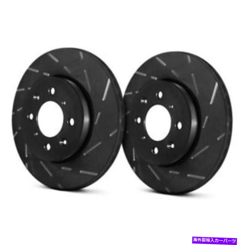 brake disc rotor ホンダアコード91-97ブレーキローターEBC USRブラックダッシュシリーズスポーツスロット For Honda Accord 91-97 Brake Rotors EBC USR BlackDash Series Sport Slotted【並行輸入品】｜Us Custom Parts Shop USDM