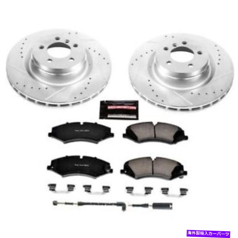 brake disc rotor 10-12ランドローバーレンジローバーフロントZ23エボリューションスポーツブレーキキットのパワースプ PowerStop for 10-12 Land Rover Range Rover Front Z23 Evolution Sport Brake Kit【並行輸入品】