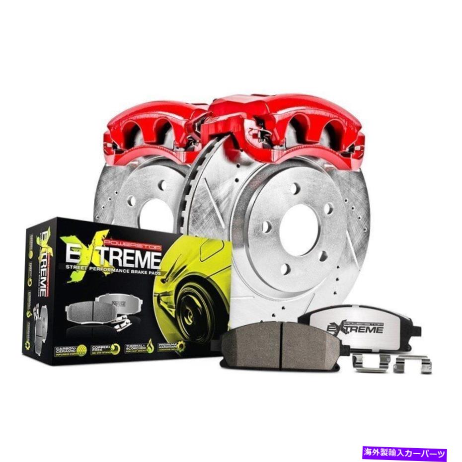 brake disc rotor ジープグランドチェロキー05-10ブレーキキットパワーストップ1クリックストリートウォリアーZ26 For Jeep Grand Cherokee 05-10 Brake Kit Power Stop 1-Click Street Warrior Z26【並行輸入品】