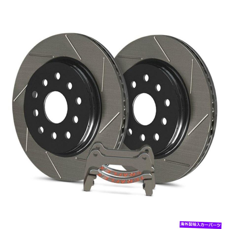 brake disc rotor Jeep Wrangler 07-15 Teraflex 4303490ビッグスロット1ピースフロントブレーキローター用 For Jeep Wrangler 07-15 TeraFlex 4303490 Big Slotted 1-Piece Front Brake Rotors【並行輸入品】