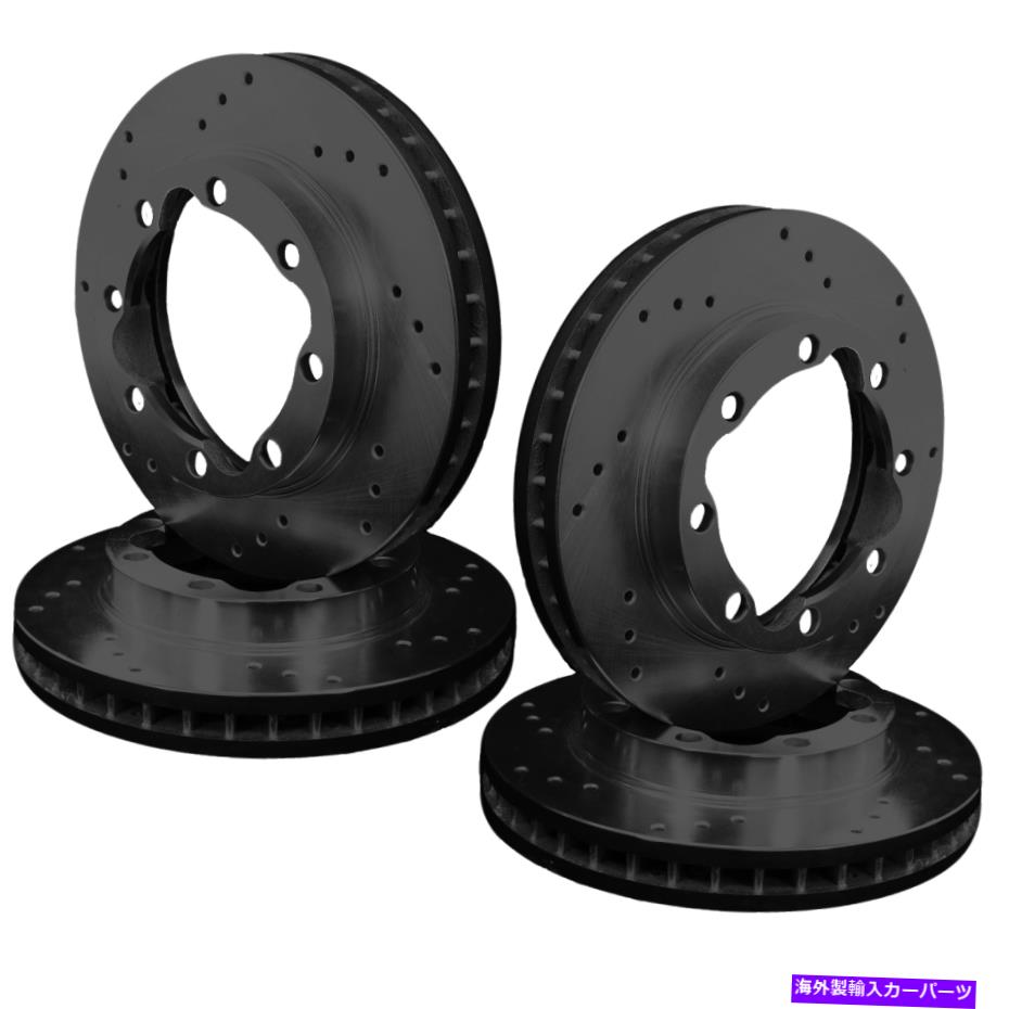 brake disc rotor [フロントとリアセット]ドリルのみパフォーマンスブレーキローターATL047568 [FRONT & REAR SET] DRILLED ONLY PERFORMANCE BRAKE ROTORS ATL047568【並行輸入品】｜Us Custom Parts Shop USDM
