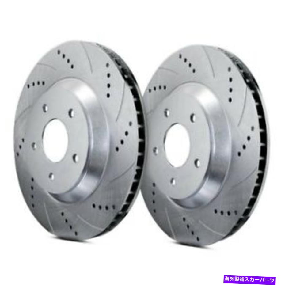 brake disc rotor メルセデスベンツCLK55 AMG 01-02ドリルとスロット付きフロントブレーキローター用 For Mercedes-Benz CLK55 AMG 01-02 Drilled & Slotted Front Brake Rotors【並行輸入品】 97,405円