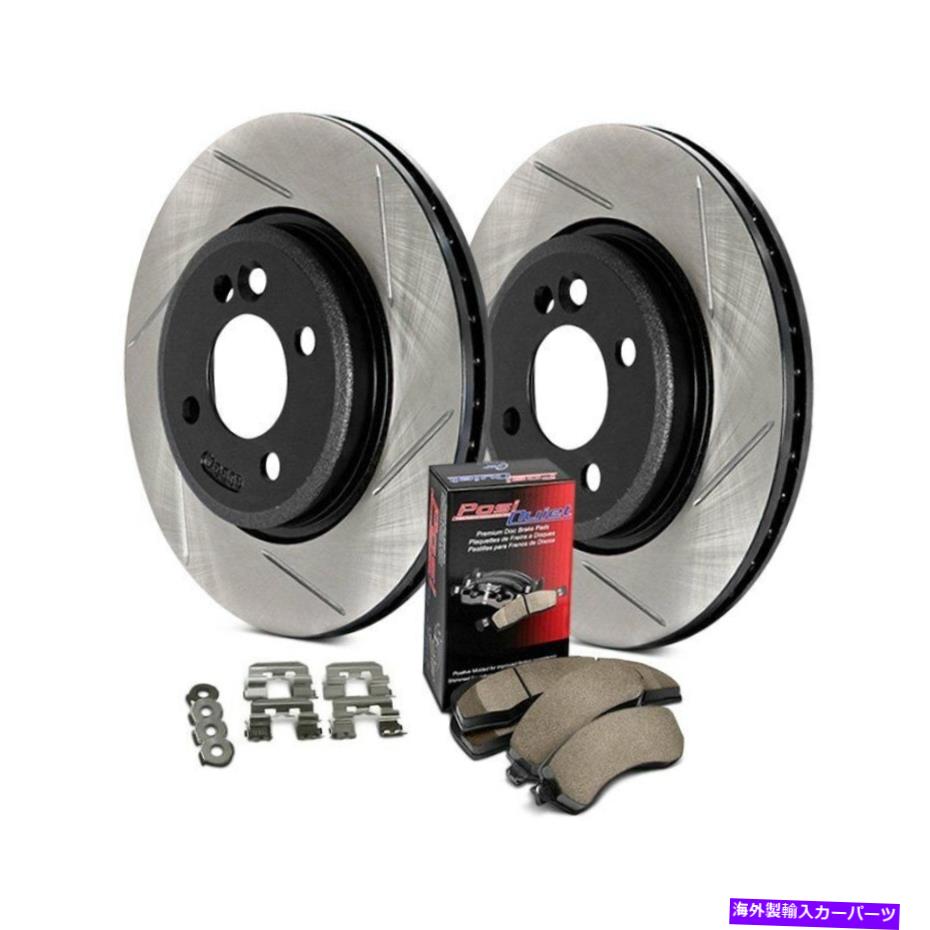 brake disc rotor Ford Mustang 94-04 STOPTECH 937.61020 STREETSLOTTED 1ピースフロントブレーキキット For Ford Mustang 94-04 StopTech 937.61020 Street Slotted 1-Piece Front Brake Kit【並行輸入品】 93,896円