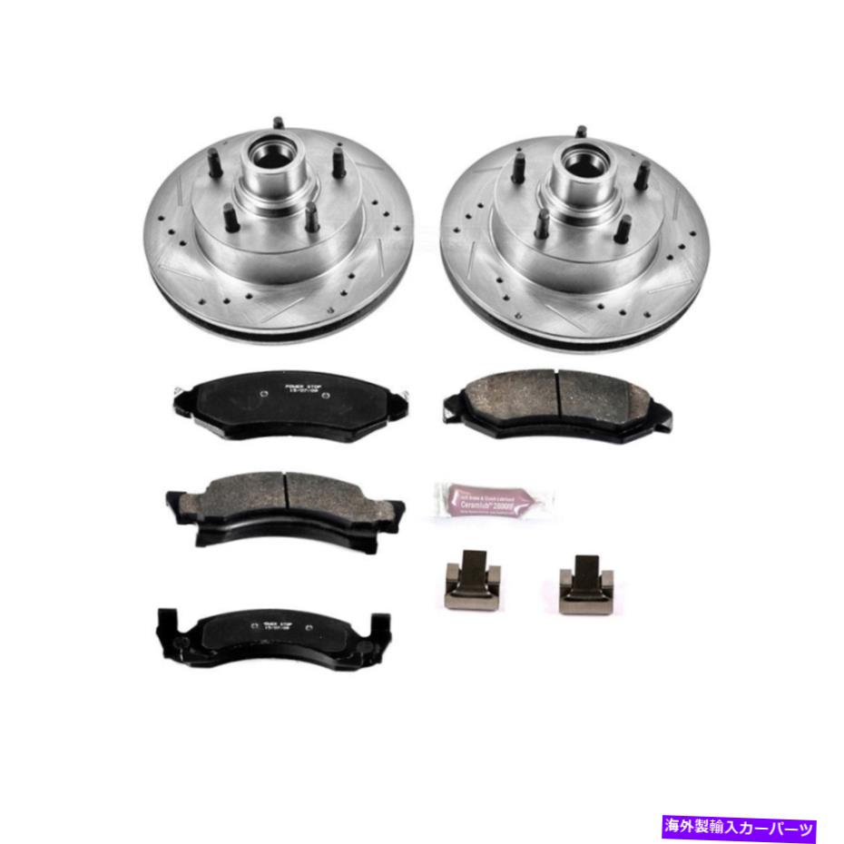 brake disc rotor Ford F-100 F-150 PowerStopフロントブレーキパッドとローターキット For Ford F-100 F-150 PowerStop Front Brake Pads and Rotors Kit【並行輸入品】