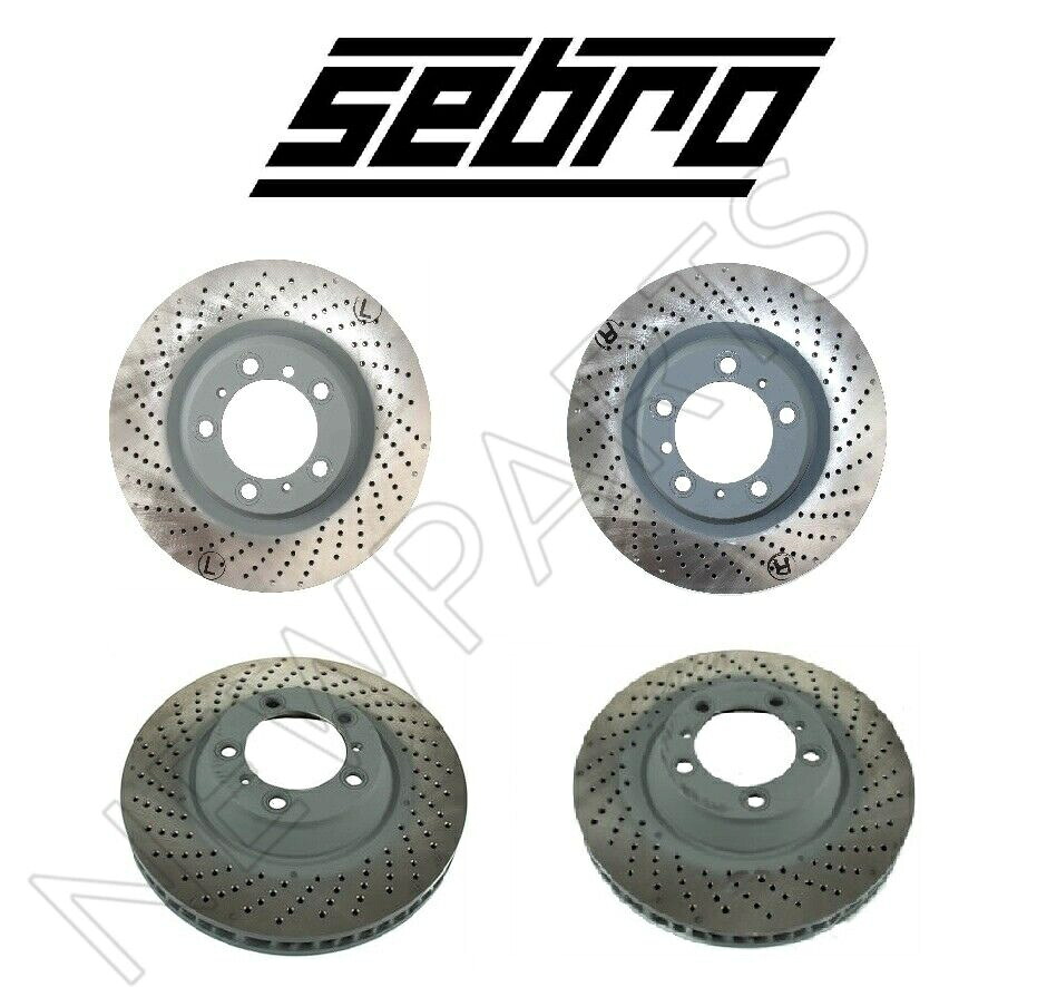 brake disc rotor ポルシェ911 2007-2013フロント＆リアの左＆右ディスクブレーキローターセブロキット For Porsche 911 2007-2013 Front & Rear Left & Right Disc Brake Rotors Sebro KIT【並行輸入品】