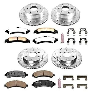 brake disc rotor パワーストップ1クリックエクストリームZ36ブレーキキット01-05シボレーシルバラード1500 Power Stop 1-Click Extreme Z36 Brake Kit for 01-05 Chevy Silverado 1500【並行輸入品】｜Us Custom Parts Shop USDM