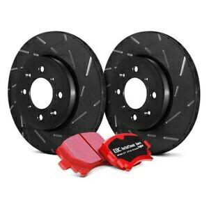 brake disc rotor BMW X5 00-06ブレーキキットEBCステージ4シグネチャースロット付きリアブレーキキットW For BMW X5 00-06 Brake Kit EBC Stage 4 Signature Slotted Rear Brake Kit w【並行輸入品】
