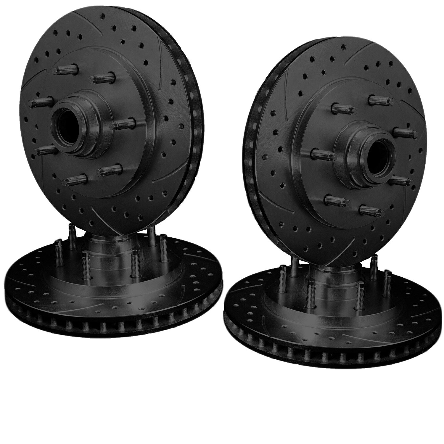brake disc rotor [フロントとリアセット]ダブルドリルとスロット付きパフォーマンスブレーキローターATL051503 [FRONT & REAR SET] DOUBLE DRILLED & SLOTTED PERFORMANCE BRAKE ROTORS ATL051503【並行輸入品】 207,350円