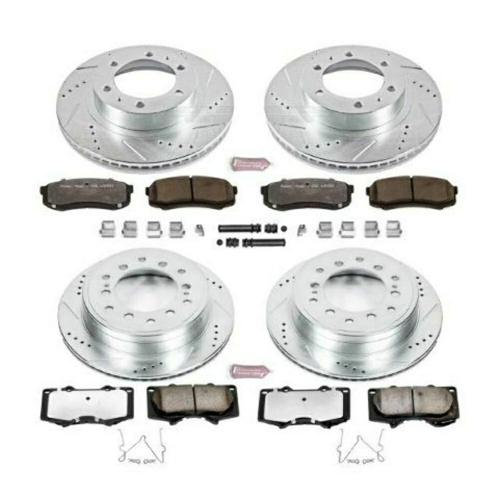 brake disc rotor PowerStop K5805-36 Z36トラック＆Towブレーキキット POWERSTOP K5805-36 Z36 TRUCK & TOW BRAKE KIT【並行輸入品】