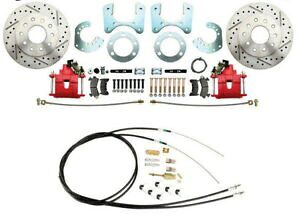 brake disc rotor ユニバーサルモーパー8 3/4 "ダナ60リアディスクブレーキ変換、A、B、EボディレッドPC UNIVERSAL MOPAR 8 3/4" Dana 60 Rear Disc Brake Conversion, A, B, E Body RED PC【並行輸入品】｜Us Custom Parts Shop USDM