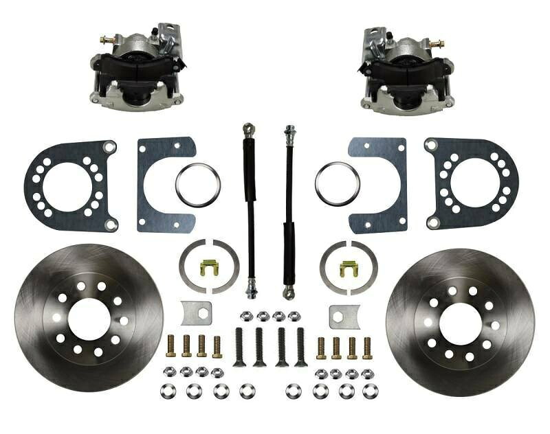brake disc rotor 1957-77フォード/メルクフルサイズリードブレーキリアディスクブレーキキット（プレーンローター） 1957-77 Ford/Merc Full Size Leed Brakes Rear Disc Brake Kit (plain rotors)【並行輸入品】｜Us Custom Parts Shop USDM