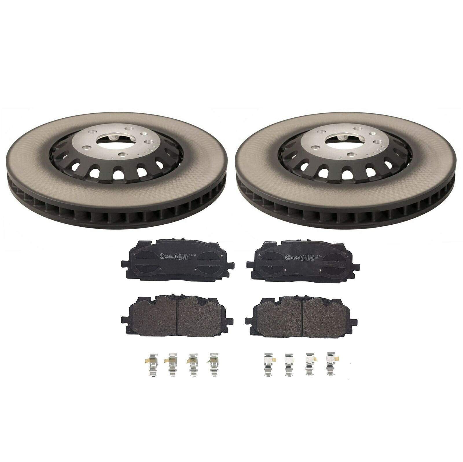 brake disc rotor SHW OEMフロントブレーキキット375mmディスクローターとA6 A8 Quattro Q7用のローメットパッドセット SHW OEM Front Brake Kit 375mm Disc Rotors & Low-Met Pad Set For A6 A8 Quattro Q7【並行輸入品】｜Us Custom Parts Shop USDM 110,055円