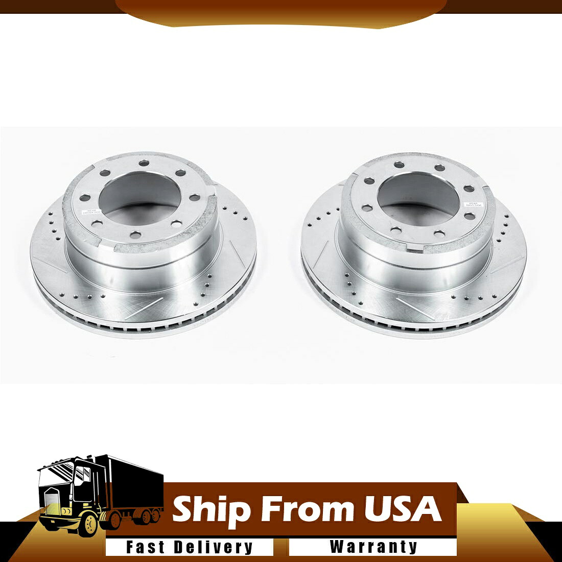 brake disc rotor リア1xパワーストップディスクブレーキローターフィット2013-16 Ford F-250 Super Duty_wt Rear 1X Power Stop Disc Brake Rotor fits 2013-16 Ford F-250 Super Duty_WT【並行輸入品】