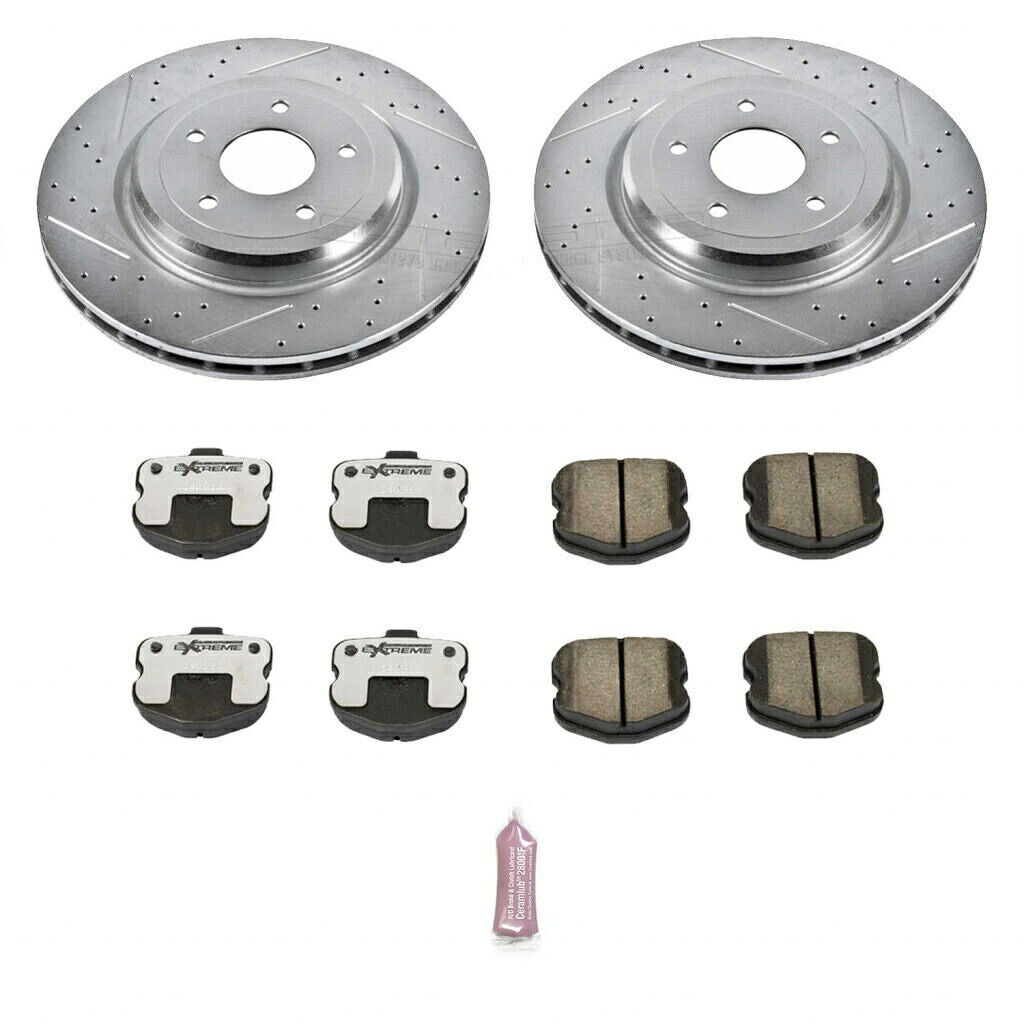 brake disc rotor Chevy Corvette 2006-2013 Lear Z26 Street Warrior用のパワーストップブレーキキット Power Stop Brake Kit For Chevy Corvette 2006-2013 Rear Z26 Street Warrior【並行輸入品】｜Us Custom Parts Shop USDM