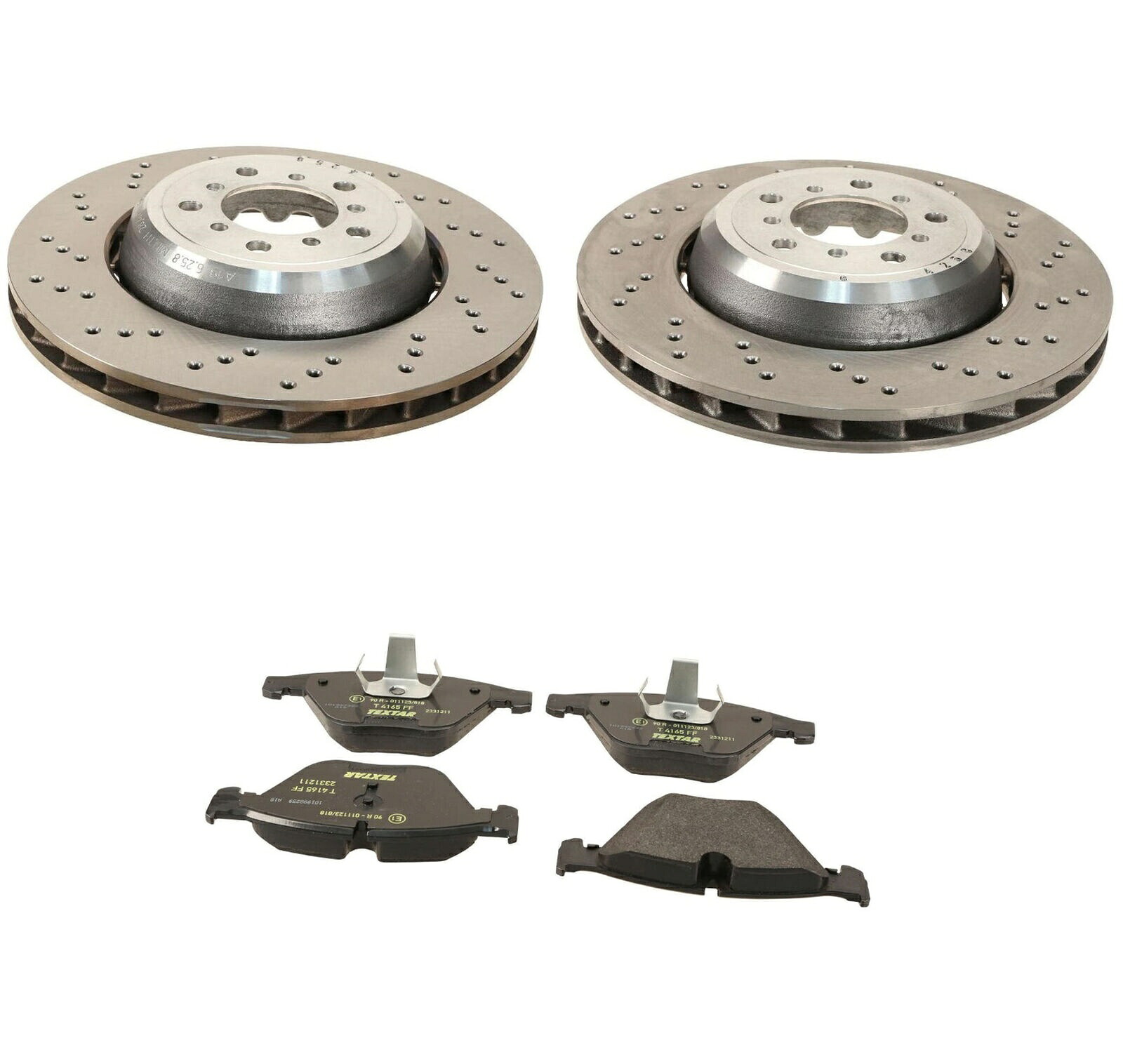 brake disc rotor SHW OEMフロントディスクローターTextar Pad Brake Kit for E82 1シリーズM E90 E92 E93 M3 SHW OEM Front Disc Rotors Textar Pad Brake Kit For E82 1 Series M E90 E92 E93 M3【並行輸入品】