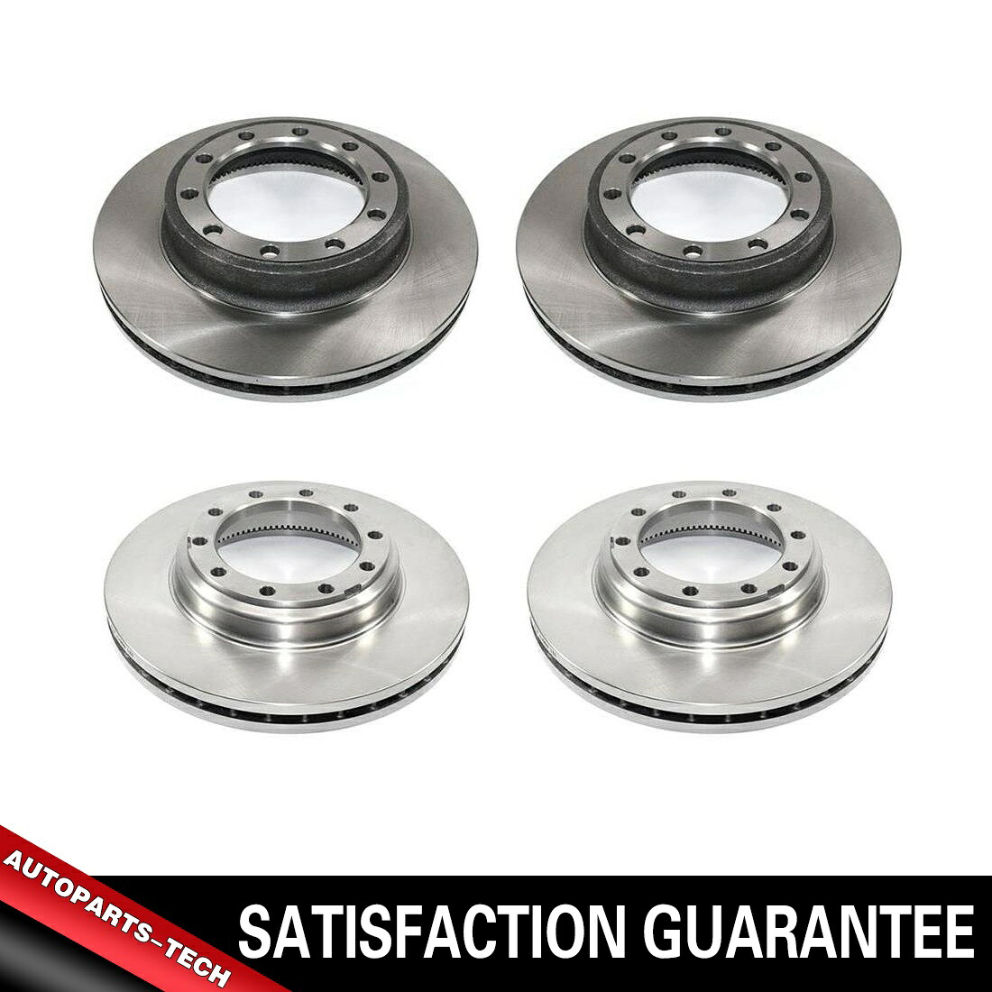 brake disc rotor 1998年のフロント＆リアディスクブレーキローター4 PCS FREIGHTLINER FL60 Front & Rear Disc Brake Rotors 4 PCS For 1998 Freightliner FL60【並行輸入品】
