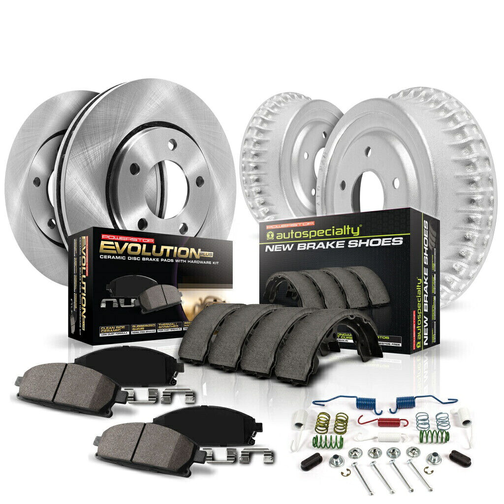 brake disc rotor GMC Sierra 1500 2005 2006フロント＆リアオートスペシャリティ用のパワーストップブレーキキット Power Stop Brake Kit For GMC Sierra 1500 2005 2006 Front & Rear Autospecialty【並行輸入品】｜Us Custom Parts Shop USDM