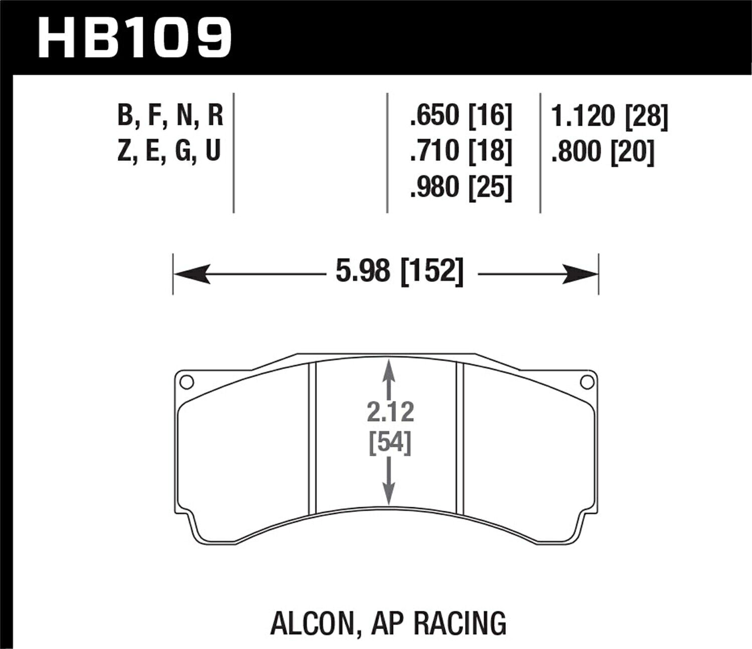 brake disc rotor ホークパフォーマンスHB109Q.980 DTC-80ディスクブレーキパッド Hawk Performance HB109Q.980 DTC-80 Disc Brake Pad【並行輸入品】