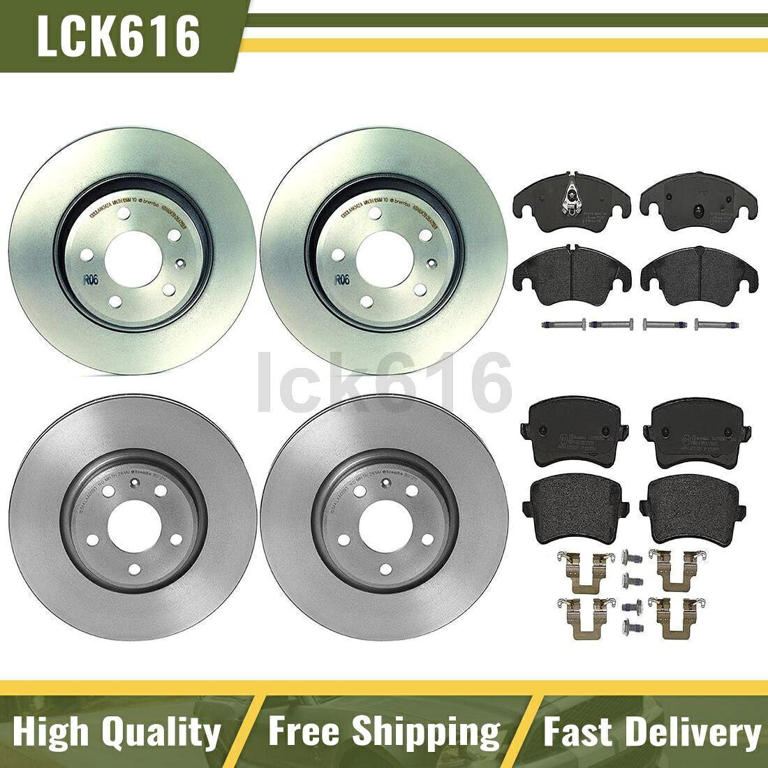brake disc rotor 2012年から2014年のアウディA5のブレンボブレーキキットブレーキパッドとローターフロントリア Brembo Brake kit brake pads and rotors Front Rear For 2012-2014 Audi A5【並行輸入品】｜Us Custom Parts Shop USDM