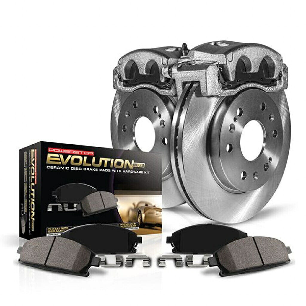 brake disc rotor キャデラックエスカレードのパワーストップブレーキキット2003-2006オートスペシャリティ - キャリパー付き Power Stop Brake Kit For Cadillac Escalade 2003-2006 Autospecialty - w/ Calipers【並行輸入品】