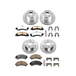 brake disc rotor Power Stop K2015-36 Z36 SILVERADO/SIERRA 1500用のフロント/リアトラック/トウブレーキキット Power Stop K2015-36 Z36 Front/Rear Truck/Tow Brake Kit for Silverado/Sierra 1500【並行輸入品】
