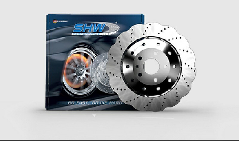 brake disc rotor 14-18のshw audi rs7 4.0lフロントドリルドンプレルド軽量波状ブレーキローター SHW for 14-18 Audi RS7 4.0L Front Drilled-Dimpled Lightweight Wavy Brake Rotor【並行輸入品】|Us Custom Parts Shop USDM
