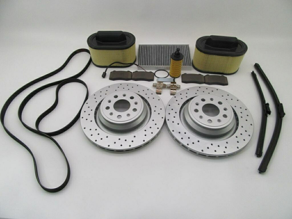 brake disc rotor Maserati Ghibli Quattroporte Brake Pads Rotorsフィルターベルトサービスキット874 Maserati Ghibli Quattroporte brake pads rotors filters belt service kit 874【並行輸入品】