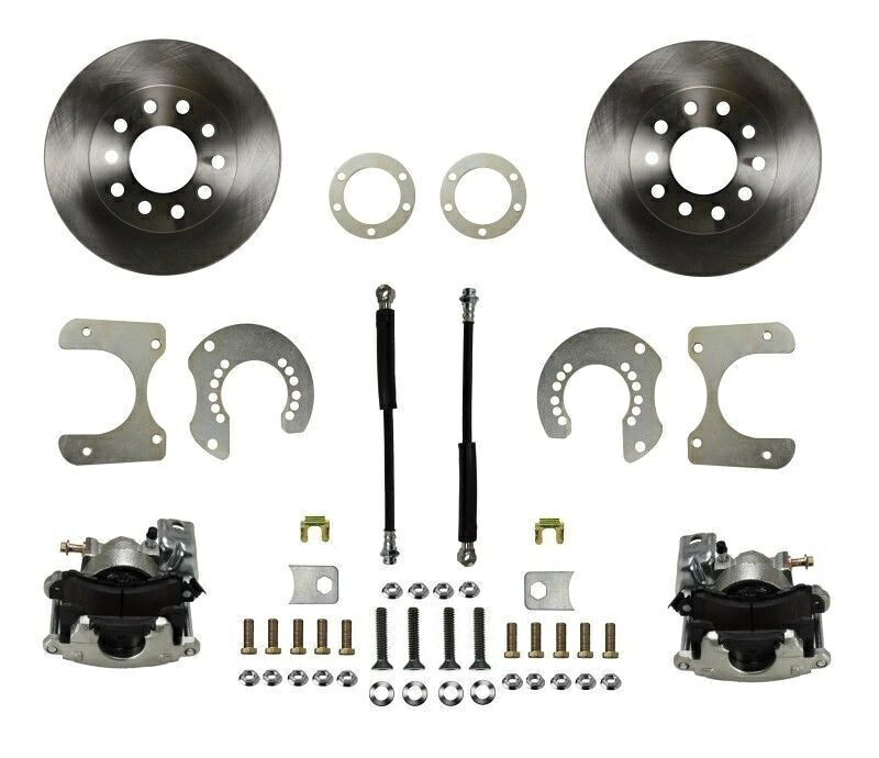 brake disc rotor 1963-74モーパルボディリードブレーキリアディスクブレーキコンバージョンキット（プレーン） 1963-74 Mopar A Body Leed Brakes Rear Disc Brake Conversion Kit (plain)【並行輸入品】
