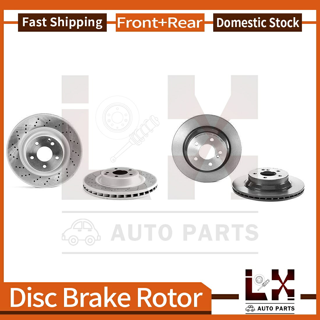 brake disc rotor 2006年のメルセデスベンツE350用にセットされたフロント＆リアブレンボコーティングOEブレーキローターセット Front & Rear Brembo Coated OE Brake Rotors Set For 2006 Mercedes-Benz E350【並行輸入品】｜Us Custom Parts Shop USDM