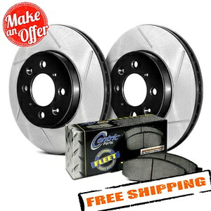 brake disc rotor 06-18シルバラード1500用のストップテックパフォーマンストラックスロットスロットフロントブレーキキット StopTech Performance Truck Slotted Front Brake Kit for 06-18 Silverado 1500【並行輸入品】 103,675円