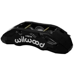 brake disc rotor Wilwood 120-13818-BK Caliper-Tx6R- L/H Black 1.75/1.62/1.62インチピストン1.38 \