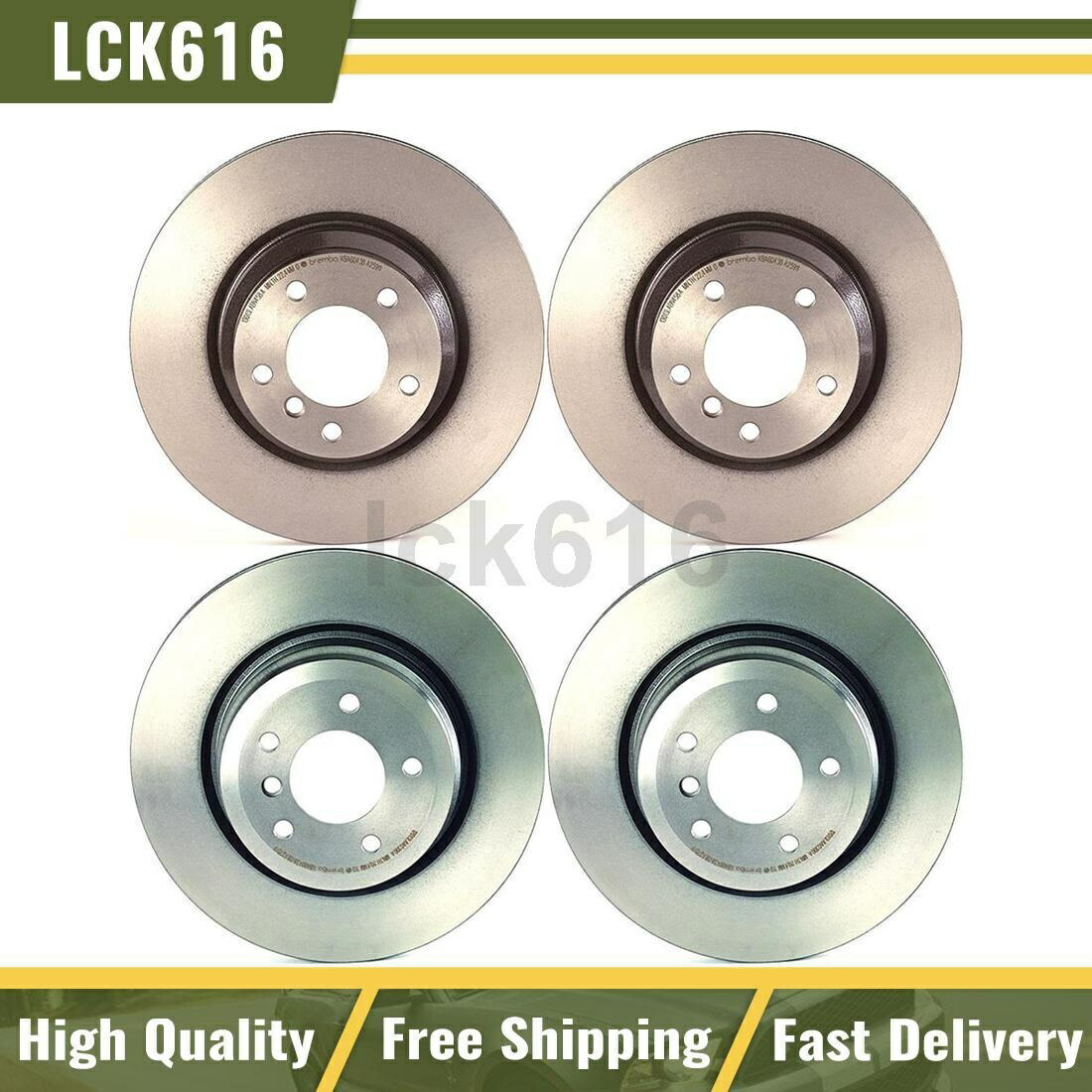 brake disc rotor Brembo Brake Rotorsフロントリアキット2006年から2006年のBMW 330xiの4のセット Brembo Brake Rotors Front Rear Kit Set of 4 For 2006-2006 BMW 330xi【並行輸入品】