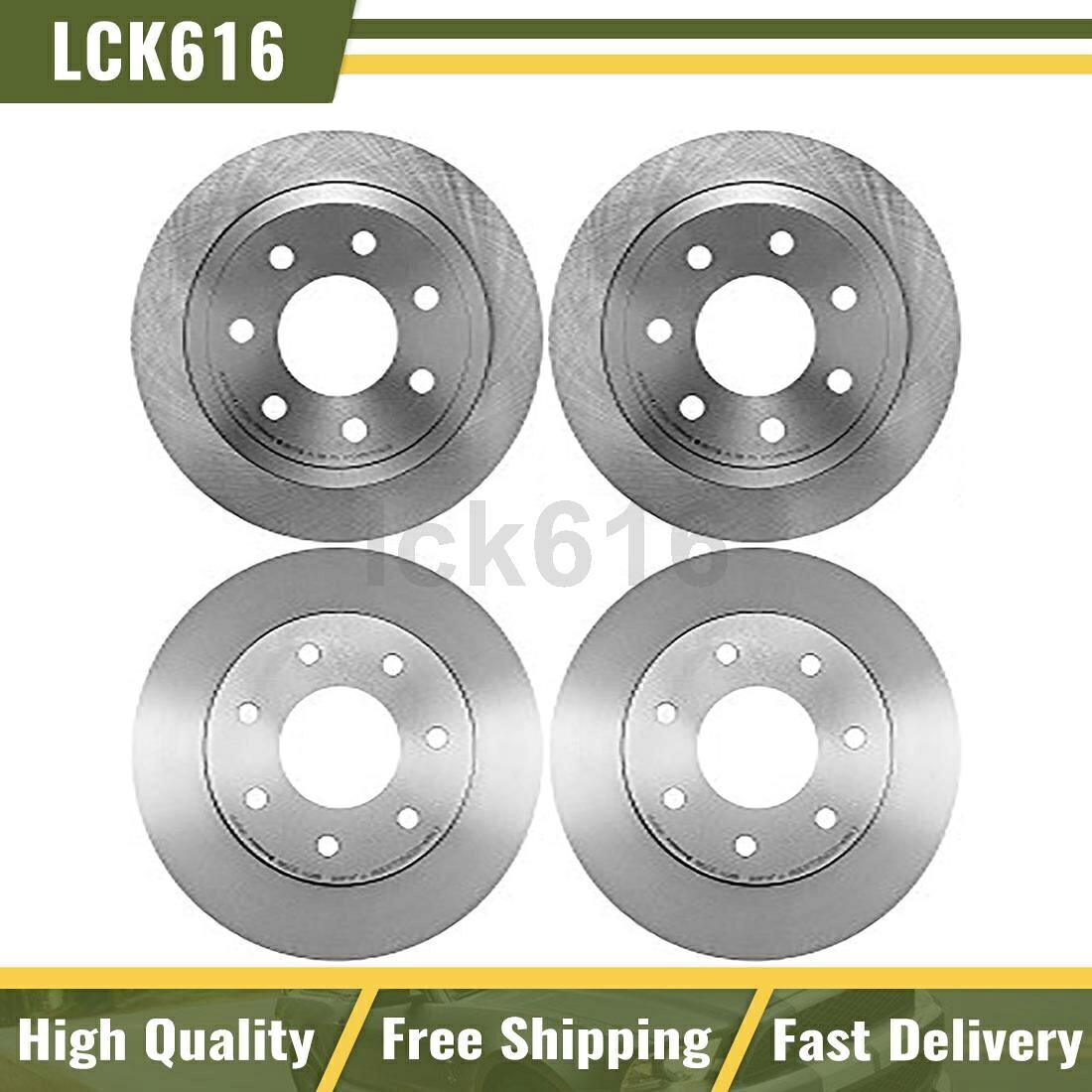 brake disc rotor 2004年から2008年のFord F-150のBrembo Brake Rotorsフロントリアキットセット4フォードF-150 Brembo Brake Rotors Front Rear Kit Set of 4 For 2004-2008 Ford F-150【並行輸入品】