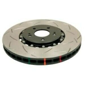 brake disc rotor DBA 52608BLKRS T3 5000スロット付きフロント右ディスクブレーキローター - ブラックハット DBA 52608BLKRS T3 5000 Slotted Front Right Disc Brake Rotor - Black Hat【並行輸入品】