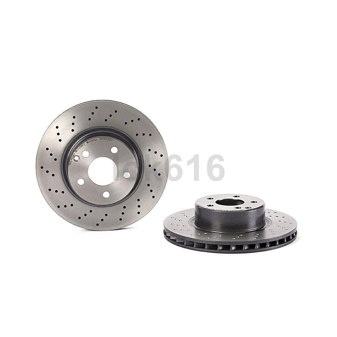 brake disc rotor 2003年から2006年のメルセデス・ベンツCL500のために4のブレンボブレーキローターフロントリアキットセット Brembo Brake Rotors Front Rear Kit Set of 4 For 2003-2006 Mercedes-Benz CL500【並行輸入品】｜Us Custom Parts Shop USDM