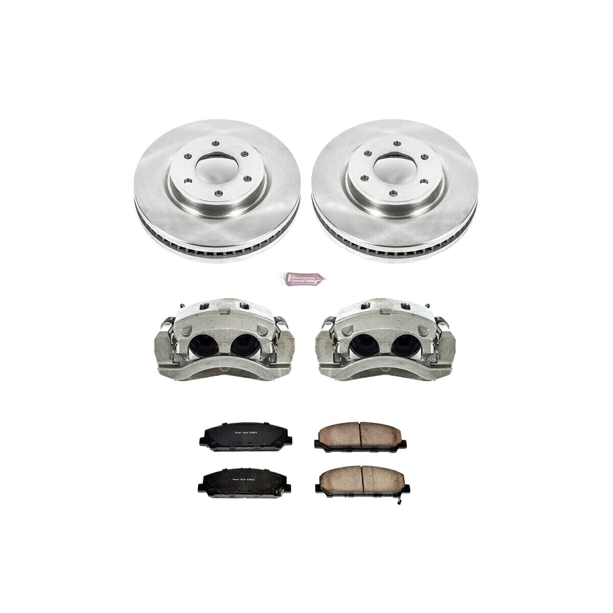 brake disc rotor kcoe6321パワーストップブレーキディスクとキャリパーキット2輪セットフロント新しいアルマダ KCOE6321 Powerstop Brake Disc and Caliper Kits 2-Wheel Set Front New for Armada【並行輸入品】｜Us Custom Parts Shop USDM